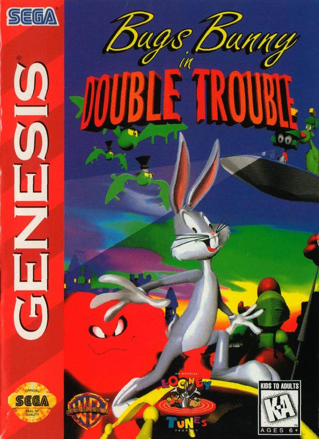Bugs Bunny in Double Trouble - игра для sega
